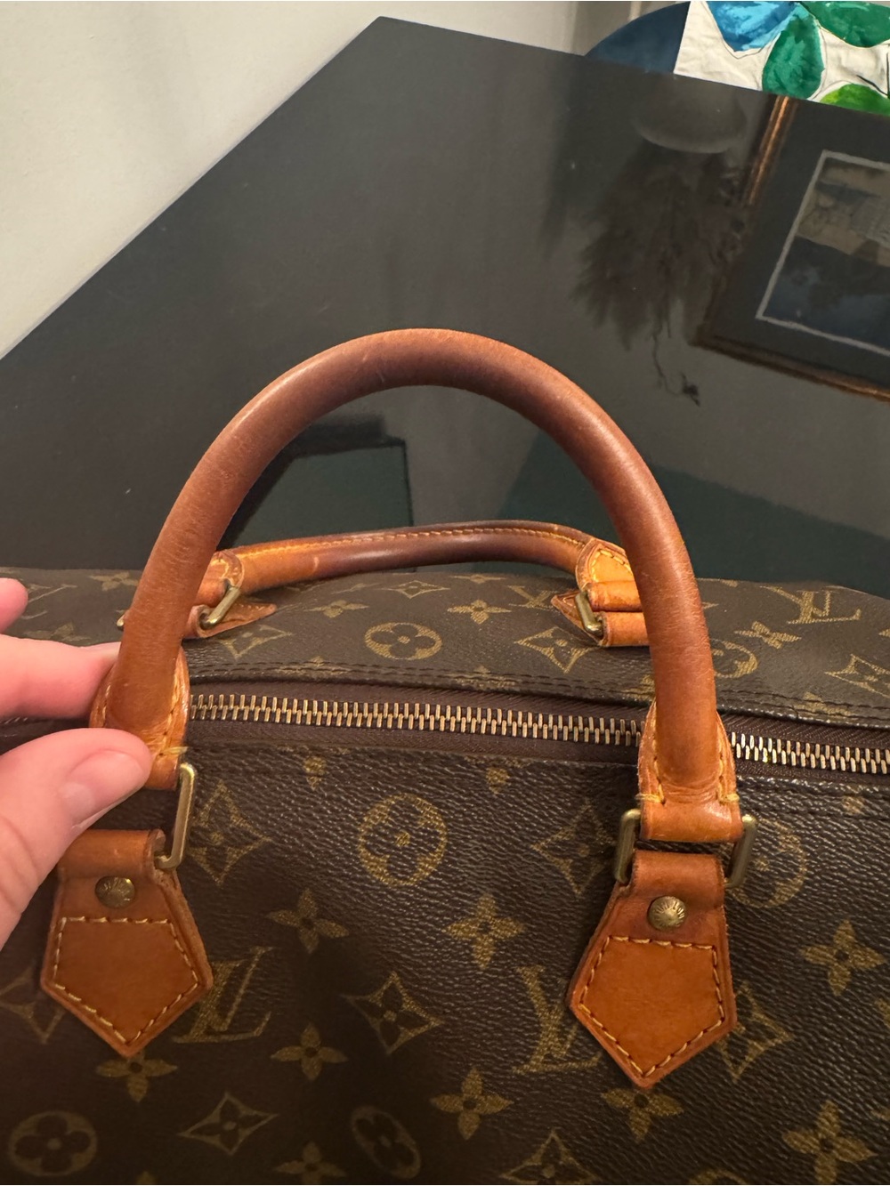 Vintage Louis Vuitton Monogram Speedy 30 - Picture 9 of 14